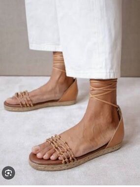 ALOHAS Wanderer Espadrilles Sandals Size 38